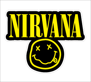 FREE w/Purchase! Nirvana Stickers NEW