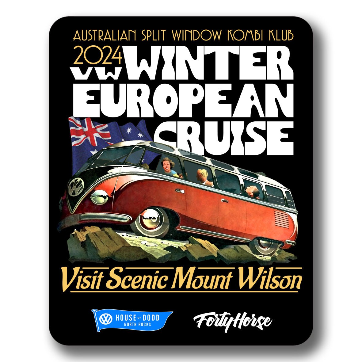 Winter Cruise 2024 Sticker